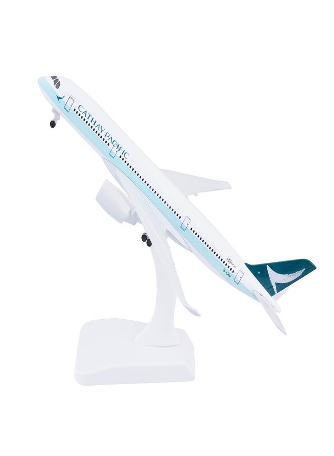 سايج سكوير طائرة كاثاي باسيفيك من سيج سكوير، 20 سم | نموذج طائرة مصبوب بتفاصيل دقيقة | ديكور منزلي | هدية لمحبي الطيران | هدية لهواة الطيران | نموذج قابل للجمع | زينة مكتبية | - Image 1